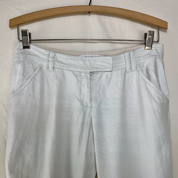 Diane Von Furstenberg Trouser in Ecru Linen - Picture 5 of 8